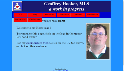personal homepage
